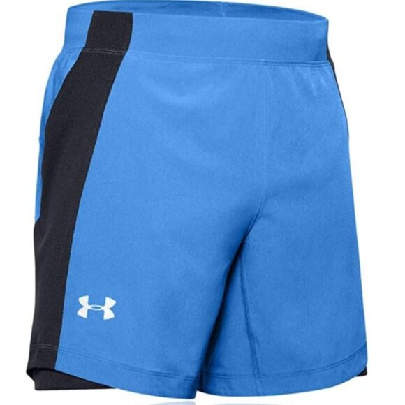 Under Armour Men´s Qualifier Speedpocket 7-inch Shorts, Water Blue